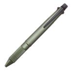 三菱鉛筆 MITSUBISHI ジェットストリーム 多機能ペン 4&1 Metal Edition 軸色:ダークグリーン インク色:黒、赤、青、緑 ボール径:0.5 芯径:0.5