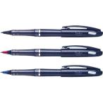 ぺんてる Pentel トラディオ プラマン 筆記線幅0.4〜0.7mm インキ色:黒 赤 青 TRJ50-4syu