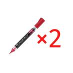 ぺんてる Pentel デュアルメタリックブラッシュ ピンク+メタリックピンク 2個セット XGFH-DP