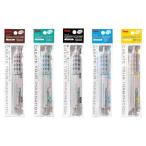 ぺんてる Pentel グラフギア1000 パック入り シルバー 0.3mm 0.4mm 0.5mm 0.7mm 0.9mm ・HB XPG101-5syu
