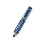 ぺんてる Pentel ぺんてる ノック式ハンディ ホワイトボードマーカー 平芯・太字 青 MWXN6M-C