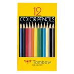 トンボ Tombow 色鉛筆 紙箱入色鉛筆NA 12色セット 丸軸 紙箱入り CQ-NA12C