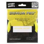  прямые продажи конец сильно сниженная цена одиночный . упаковка товар Signum Pro (SignumPro) желтый жакет 17L(1.22mm)|16(1.30mm) бейсбол теннис полиэстер струна 