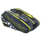  Babolat (Babolat) Pure Aero чистый aero12PK чехол для ракетки теннис сумка 751221-370 серый × желтый ×WH(22y11m)
