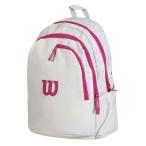  ракетка место хранения возможно Wilson (Wilson) ADVANTAGE BACKPACK Ad Vantage рюкзак рюкзак WR8041902001 "теплый" белый × розовый (26y3m)