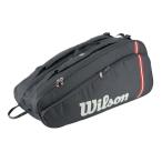  внутренний не продажа модель 1 2 шт место хранения Wilson (Wilson) 2025 TOUR Tour 12PK чехол для ракетки теннис сумка WR8037301001 черный 