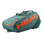 1 2 шт место хранения head (HEAD) PRO Pro чехол для ракетки XL теннис сумка 260203-DYFO темный Cyan ×F orange (25y5m)