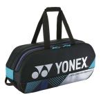  2 шт место хранения Yonex (YONEX) PRO серии to-na men to сумка чехол для ракетки теннис сумка BAG2401W-076 черный × серебряный (25y11m)
