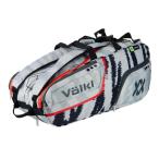 6шт.@ место хранения Volkl (Volkl) ZEBRA COMBI BAG Zebra комбинированный сумка чехол для ракетки теннис сумка V74452 призрак белый ×BK(25y3m)