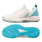  Yonex (YONEX) 2024 унисекс энергия подушка 106 low cut 3E Homme nikre- пальто для теннис обувь SHT106-063 белый × sax (24y2m)
