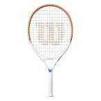  Wilson (Wilson) 2026 roland garros Elite JR 21 (180g) за границей стандартный товар бейсбол теннис Junior ракетка WR193610H белый × orange (26y6m)[AC]