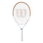  Wilson (Wilson) 2026 roland garros Elite JR 23 (190g) за границей стандартный товар бейсбол теннис Junior ракетка WR193510H белый × orange (26y6m)[AC]