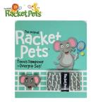 Racket Pets(ラケットペット) エレファント ダンプナー ＆ オーバーグリップテープ ウェットタイプ 振動止め アニマル どうぶつ 動物 ぞうさん