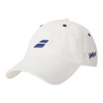  Babolat (Babolat) 2025 унисекс цельный Logo имеется хлопок колпак 5UB1222-1099 белый × Drive голубой (25y2m)