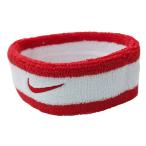 ナイキ(NIKE) ユニセックス Swoosh スウッシュ クラシック ヘッドバンド BN1101-119 ホワイト×Fレッド(26y4m)