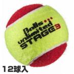 12 лампочка комплект мяч z Unlimited (Balls unlimited) stage 3 красный мяч ( двухцветный модель ) 12 лампочка ввод Junior теннис мяч (18y11m)