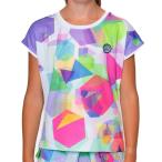 BIDI BADU( биде .badu) 2025 SP Junior ( девушки ) KALEIDO камбала do колпак рукав игра рубашка G1620029-WHMX(24y12m теннис для игра одежда )