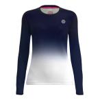 40%OFF ликвидация запасов специальная цена BIDI BADU( биде .badu) Junior ( девушки ) CREWglatiento футболка с длинным рукавом стандартный G1330001-DBLWH темно-голубой ×WH(23y2m теннис )