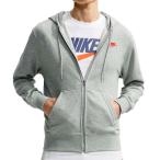 在庫処分特価 日本サイズ ナイキ(NIKE) メンズ CLUB クラブ フルZIP フレンチテリー 長袖フーディ FN3885-064 DKグレーヘザー×Uレッド(26y9mトレーニング)