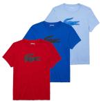 売切りセール！在庫処分特価 海外サイズ ラコステ(Lacoste) 2021 SS メンズ 3Dプリ ...