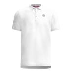  за границей размер BIDI BADU( биде .badu) мужской CREW рубашка-поло с коротким рукавом стандартный M1350002-WH белый (23y1m теннис )