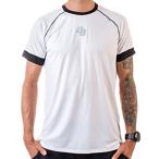 海外サイズ BB by BelenBerbel(ベレン・バーベル) 2022 SS メンズ アイス 半袖Tシャツ 11557／11558／11559-ホワイト×BK