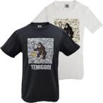 「日本サイズ」TENIGORI(テニゴリ) ユニセックス ロゴプリント カモフラ柄Tシャツ ワイルド ゴリラ TGMT001(19y11mテニス)