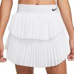  прямые продажи конец! Япония размер Nike (NIKE) 2022 SU женский пальто DRI-FITs Ram юбка NT LN DA4727-100 белый x черный 