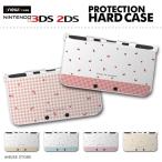 new 2DS 3DS LL ケース 3DSLL 2DSLL 3DS カバー ケース おしゃれ 子供 キッズ おもちゃ ゲーム チェリー さくらんぼ チェック 果物 フルーツ イラスト