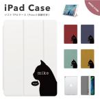 名入れ iPad ケース TPU カバー iPad 第10世代 第9世代 第8世代 第7世代 iPad mini 6 iPad Pro 11インチ 12.9インチ iPad Air5 Air4 猫 韓国