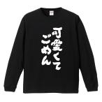 おもしろTシャツ 文字 長袖 メンズ レディース キッズ 面白いtシャツ 長袖tシャツ 日本語 漢字 名言 迷言 格言 可愛くてごめん