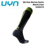 UYN S100274 wing носки Ski One Merino Socks Black/Lime 25-26 модель 