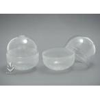 ショッピングミューズ 【公式】あミューズ　カプセルトイ自販機用 空カプセル 65mm 透明＋乳白色  200個入り 景品カプセル　業務用