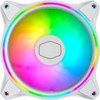 Cooler Master MasterFan MF120 Halo White  修理交換用MFL-B2DW-18NPA-R1 FN1416 CPU冷却ファン 120mm RGB ホワイト ファン1基 5 ボルト 3W 30 dB