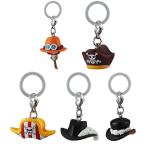 ショッピングポートガス ONE PIECE めじるしアクセサリー2 全5種セット コンプ コンプリートセット