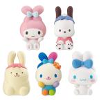 ショッピングサンリオ サンリオキャラクターズ なりきりうさぎさんフィギュア 全5種セット コンプ コンプリートセット