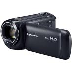 パナソニック HDビデオカメラ 内蔵メモリー64GB ワイプ撮り 光学50倍／iA90倍の高倍率ズーム 5軸ハイブリッド手ブレ補正 小型軽量 ブラック HC-V495M-K