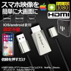 Yahoo! Yahoo!ショッピング(ヤフー ショッピング)爆買 Lightning Android to HDMI 変換ケーブル HDMI変換アダプター ライトニング アンドロイド テレビに映す ミラーリング