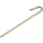 建築金物 荷役金具 ＴＲＵＳＣＯ　ロープ止めＪ型６Ｘ２４０ｍｍ　（３０本入）　  (TRJ-624-30P)