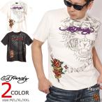ショッピングhardy Ed Hardy エドハーディー 半袖TEE EDH-2502 半袖Tシャツ 刺繍