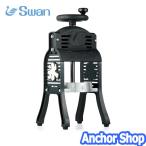 ショッピングかき氷機 池永鉄工 スワン 家庭用手動氷削器 Black Swan W かき氷機 ブラックスワンダブル SWAN