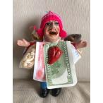 祈祷済み 金歯エケコ 赤（ハート付き）（送料無料）18cm