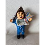 全身青色！学業成就 祈祷済みエケコ人形 18cmハート付 (送料無料)