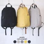 anello GRANDE アネロ グランデ リュック レディース メンズ 黒 21l 撥水 a4 大容量 軽量 ポケット多い デイパック バックパック かばん 鞄 通学 おしゃれ