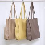 トートバッグ レディース a4 大きめ 肩掛け ポケット 通勤 通学 シンプル 黒 デイリー 日常 春夏秋冬 使いやすい おしゃれ