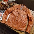 少量生産革ジャン本革牛革レザージャ...