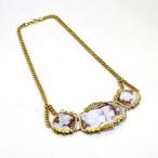 * б/у прекрасный товар *18 золотой ракушка камея колье 