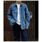 ショッピングused orSlow オアスロウ デニム ユーズドウォッシュ カバーオール 1950'S COVERALL USED WASH (03-6140-95)