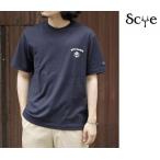 SCYE サイ コットン ジャージー モノグラム ロゴ Tシャツ (5725-21700)