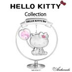 ハローキティ 置物 リング1 誕生日 プレゼント ギフト 贈り物 女性 女の子 キティちゃん HELLO KITTY サンリオ 高級 クリスタル